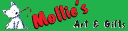 Mollie's Art and Gifts logo