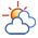 Cloudy with sunny periods