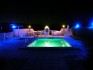 Pool Area at Night